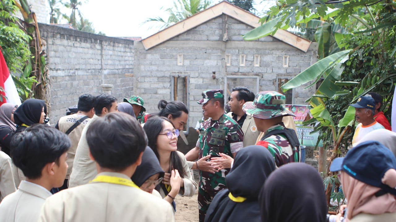 RUTILAHU TMMD 125 Kodim Banyuwangi Disambut Haru Warga Penerima