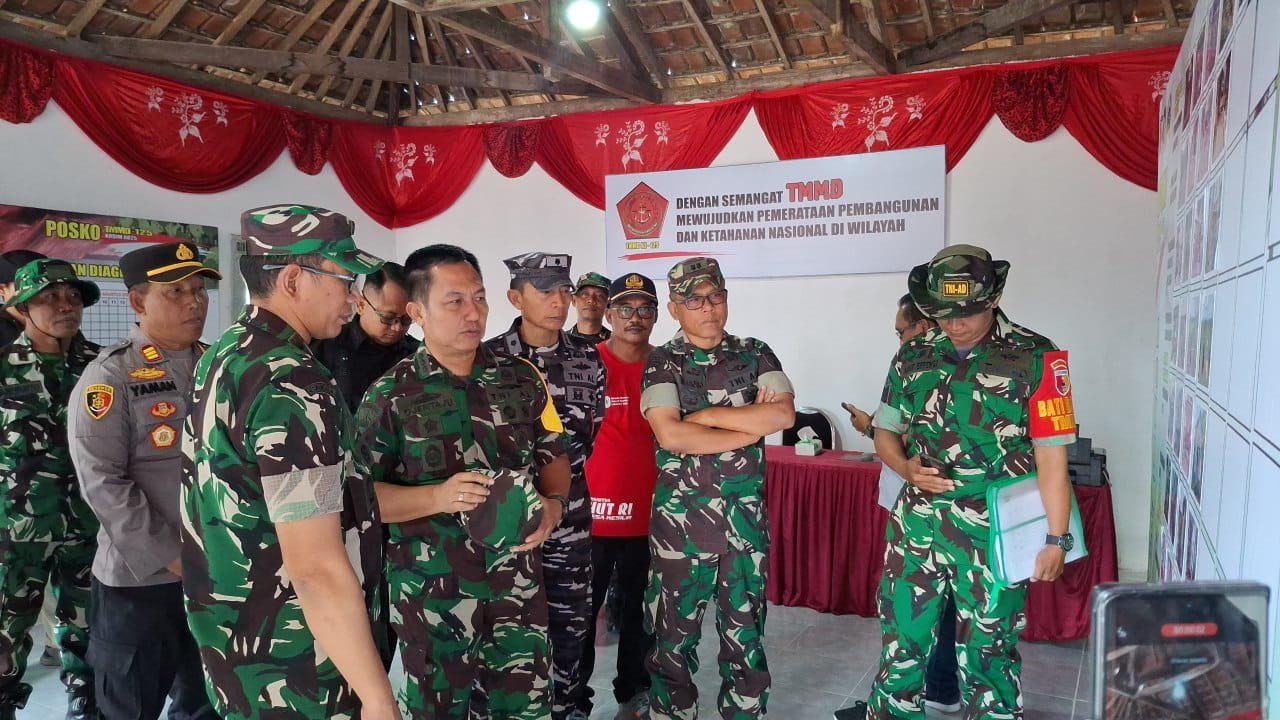 Evaluasi TMMD 2025 Di Banyuwangi, Sinergi TNI Dan Masyarakat Berbuah Manis