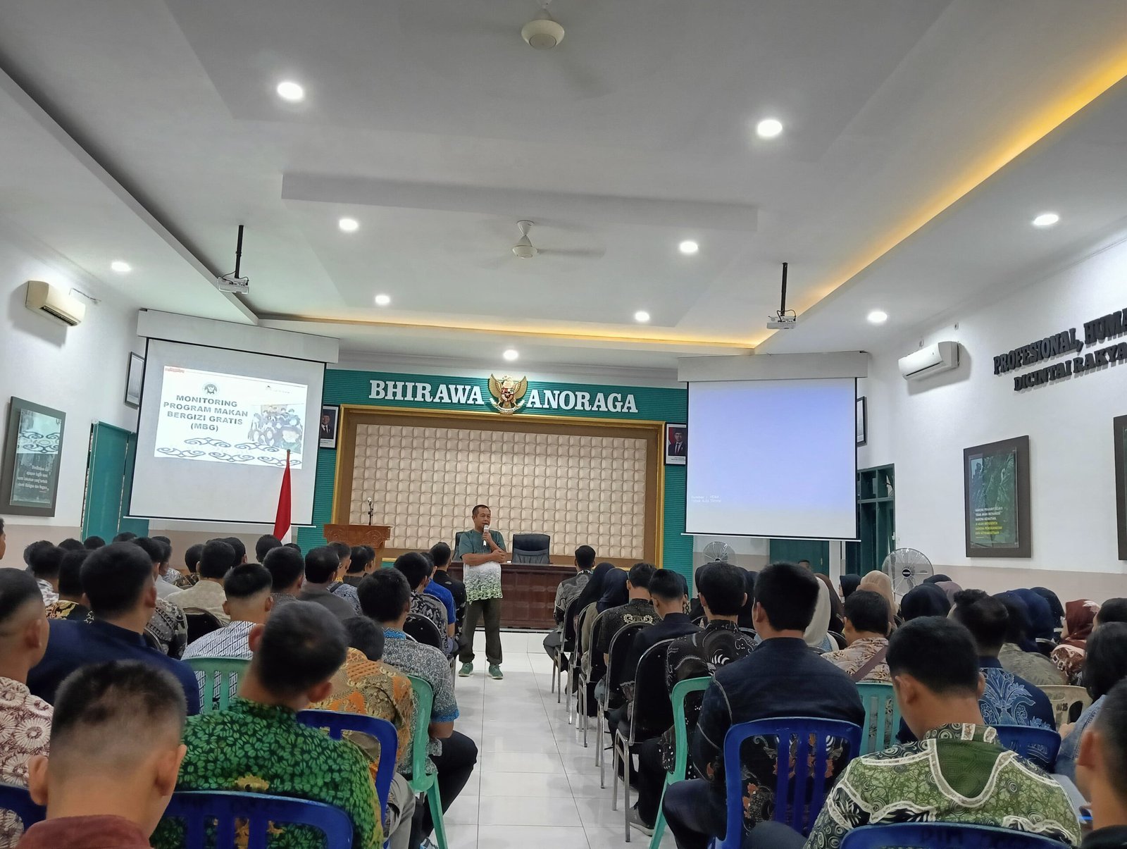 Kodim 0825/Banyuwangi Laksanakan Monitoring Program Makan Bergizi Gratis