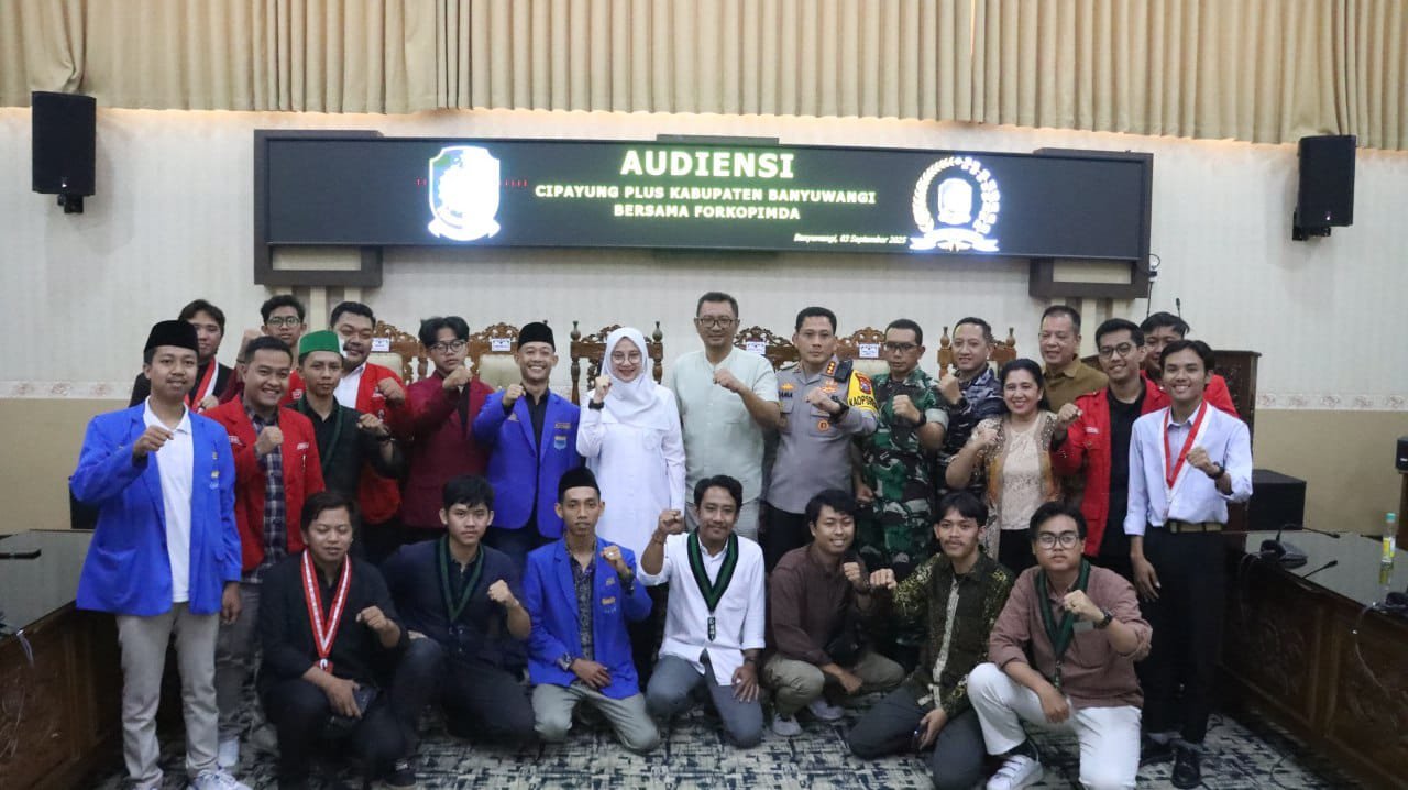 Dandim Banyuwangi Bersama Forkopimda Laksanakan Audiensi di Kantor DPRD Kabupaten Banyuwangi