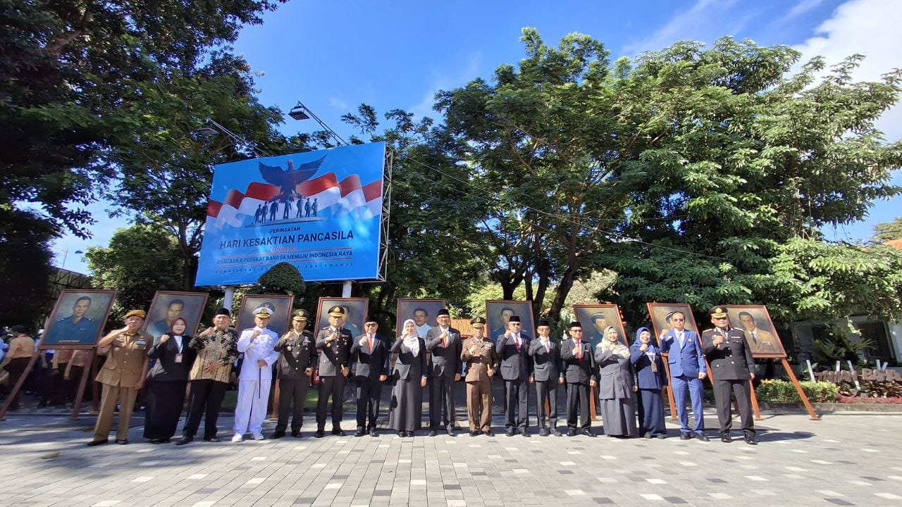 Komandan Kodim 0825/Banyuwangi Ikuti Upacara Hari Kesaktian Pancasila Tahun 2025