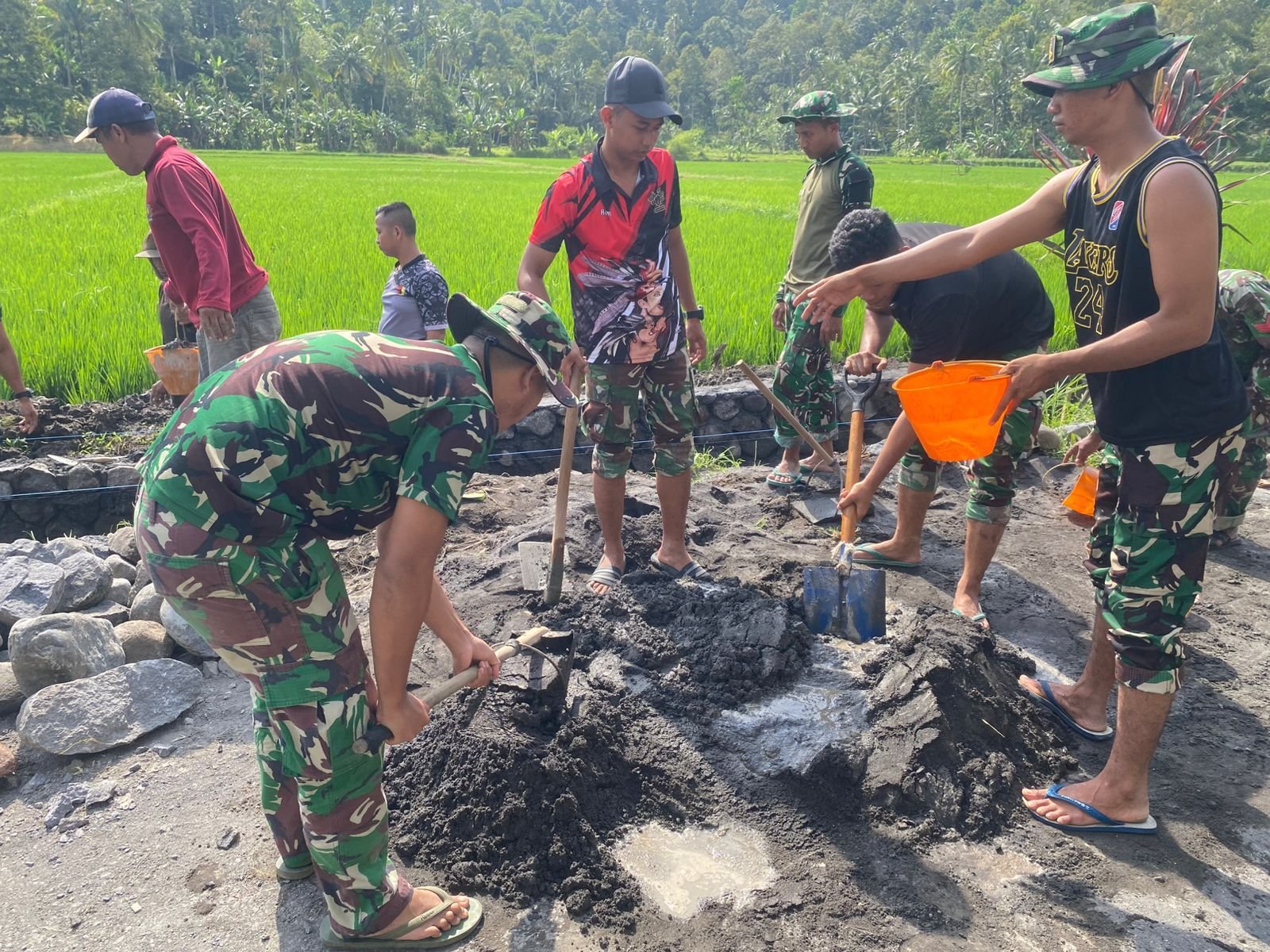 Program TNI Manunggal Membangun Desa (TMMD) ke-126 tahun 2025 terus menunjukkan progres nyata dalam meningkatkan infrastruktur pedesaan
