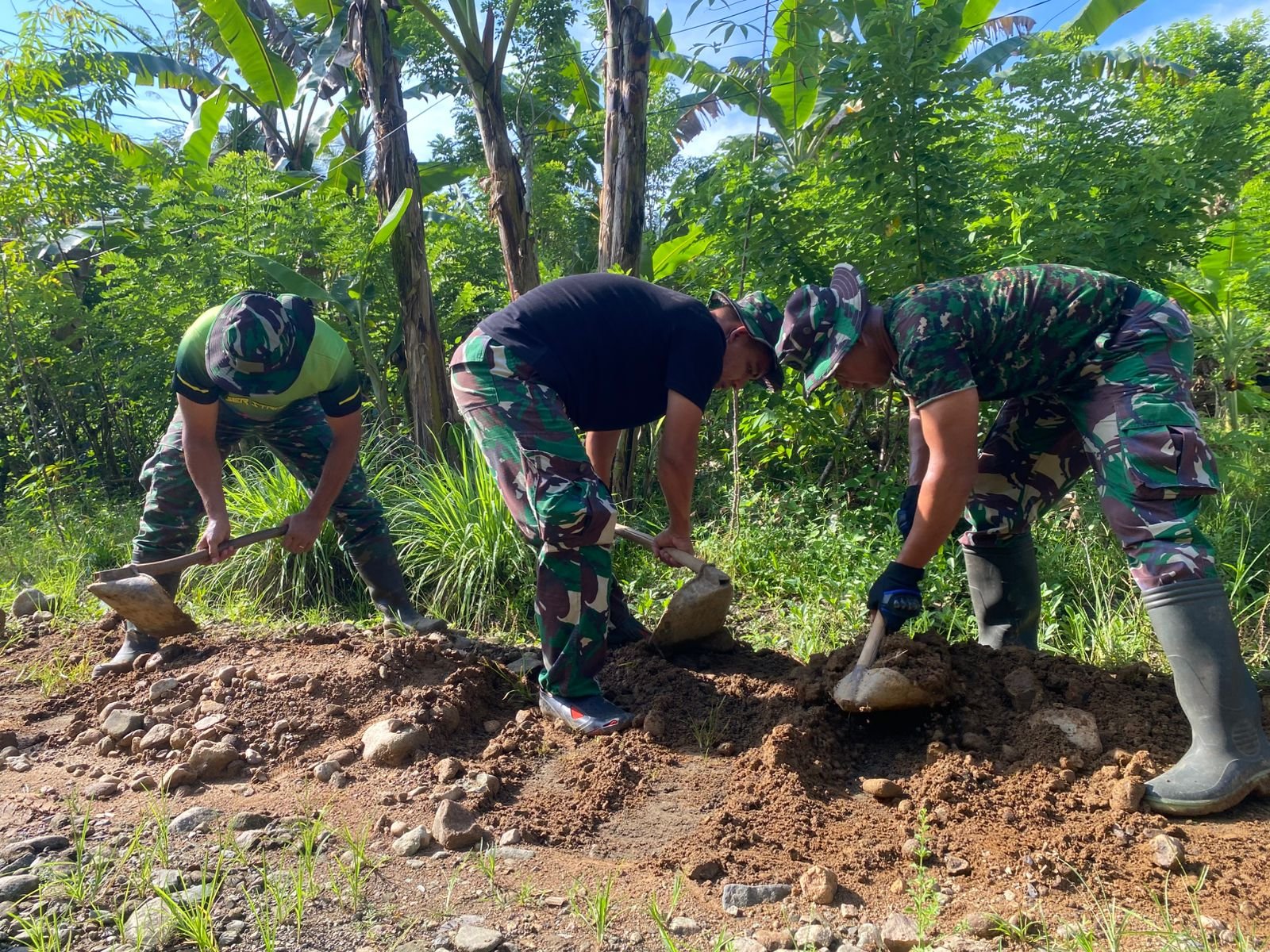 Program TNI Manunggal Membangun Desa (TMMD) ke-126 Kodim 0818/Malang-Batu terus menunjukkan hasil nyata di lapangan