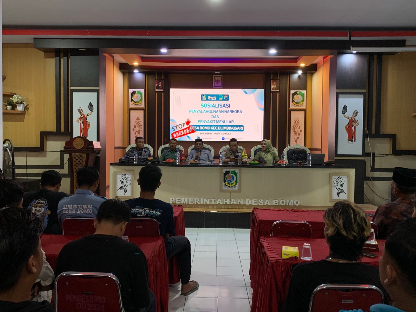 Babinsa Desa Bomo Dukung Puskesmas Badean dalam Sosialisasi Pencegahan Penyakit TBC dan Penyakit Menular