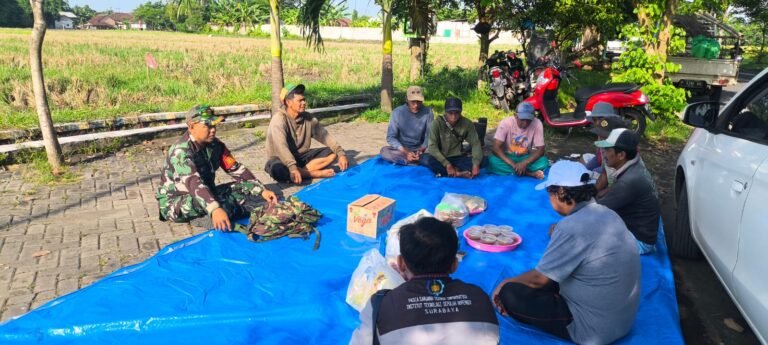 Babinsa Watukebo Hadiri Tasyakuran Pembangunan KDKMP Desa Watukebo