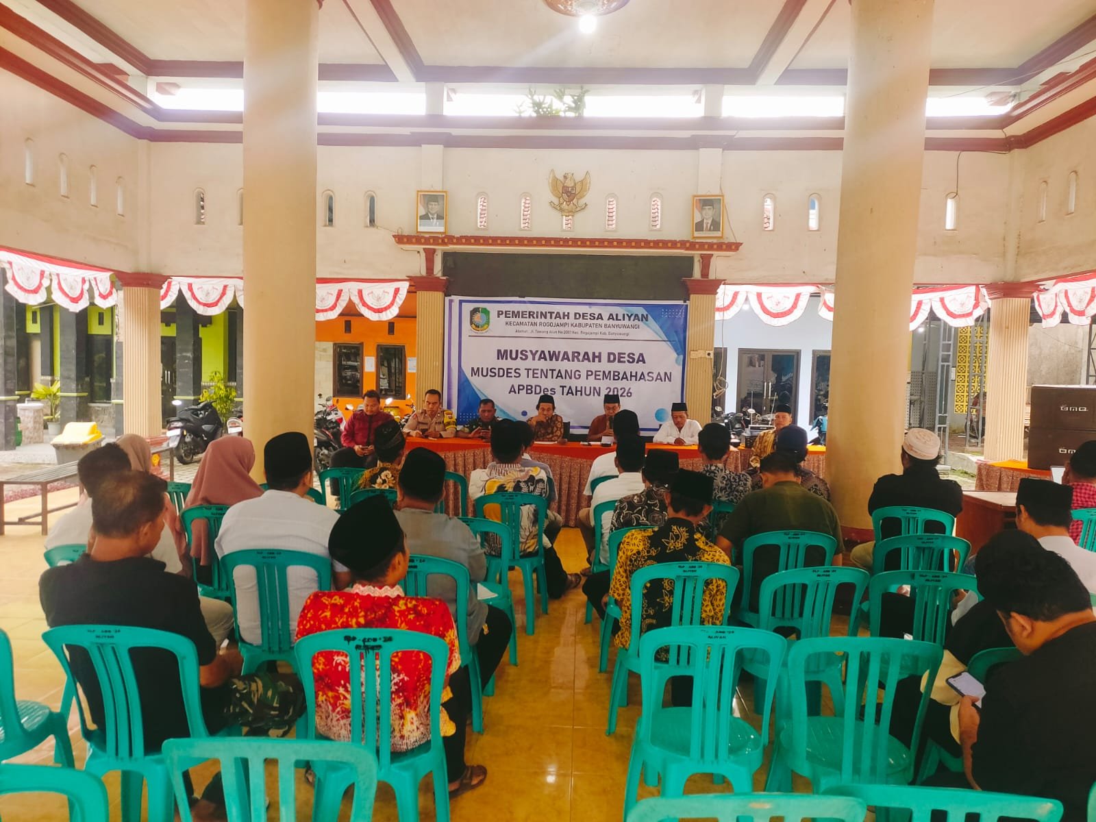 Wujudkan Transparansi Anggaran, Babinsa Aliyan Kawal Musyawarah Desa APBDes 2026