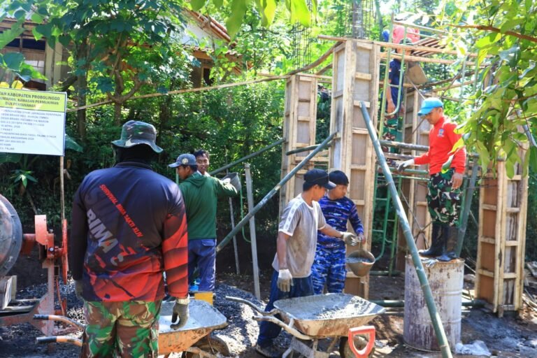 Pembangunan Tandon SPAM dan Pipanisasi, Solusi Air Bersih Warga Dusun Klagin Masuki Hari ke-5.