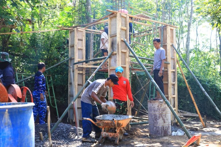 TMMD ke-128 Kodim 0820/Probolinggo Fokuskan Dampak Nyata bagi Warga Desa.