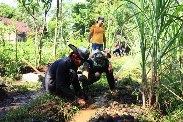 Kepala Desa Brabe Optimistis TMMD ke-128 Probolinggo Berdampak Positif bagi Warga.