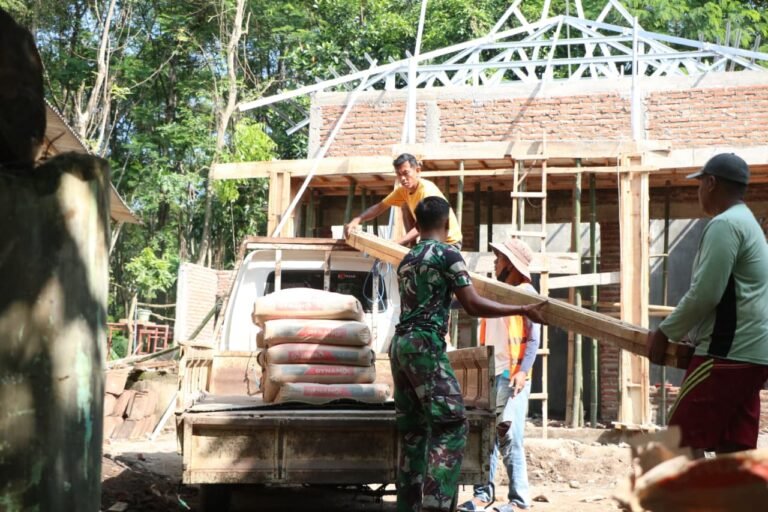 Satgas Gerak Cepat, Material Bangunan Musholla Kembali Datang