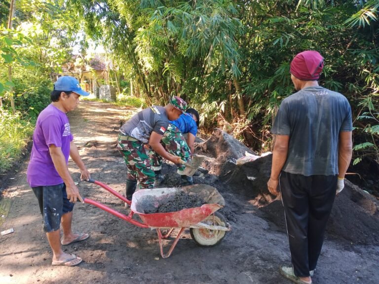Pembangunan TPT di Dusun Klagin Capai 85 Persen