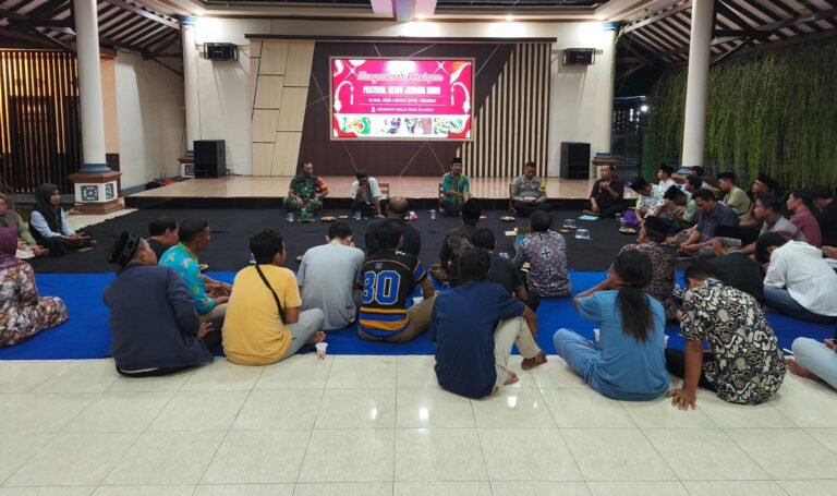 Lestarikan Budaya Lokal, Babinsa Gladag Hadiri Persiapan Festival Sewu Jenang